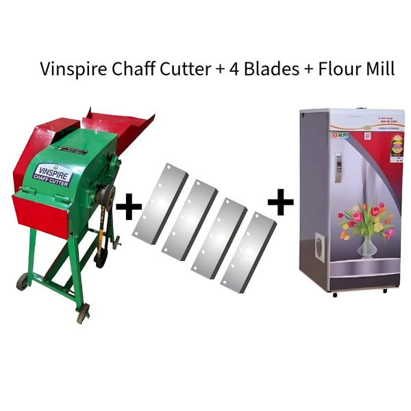 Vinspire-Chaff-Cutter-3-HP-+-4-Blades-+-Flour-Mill